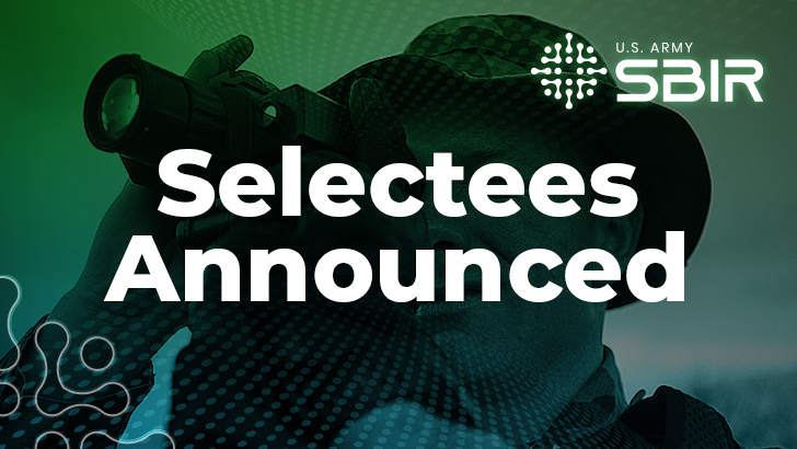 Selectees Announced